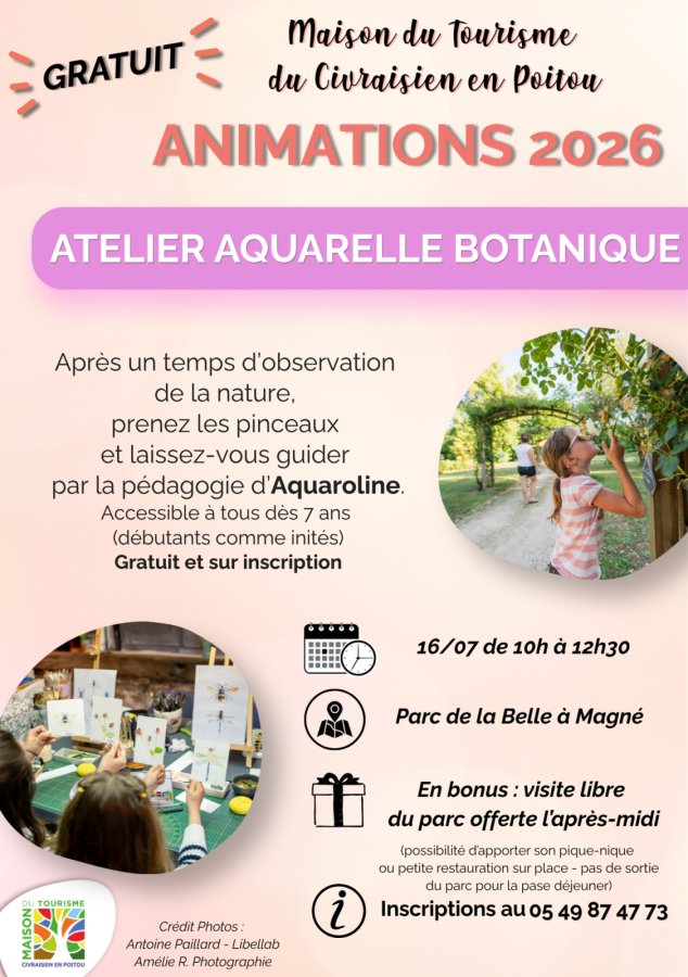 Flyers pour animations estivales 2026