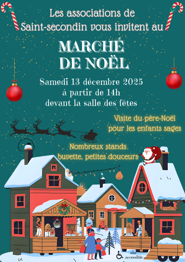 Marché de noël de Saint-Secondin – 1
