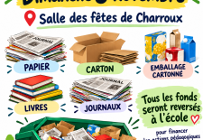 Benne à papier et carton