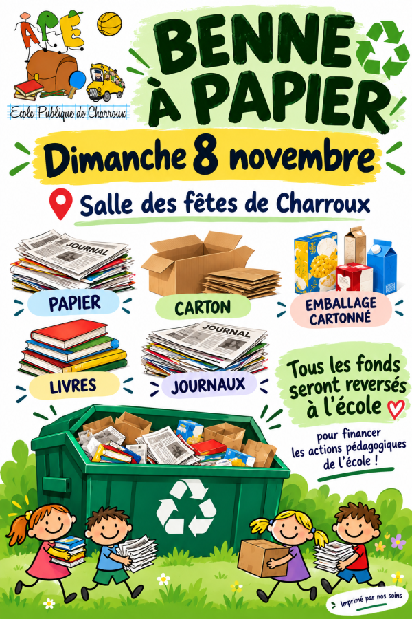 Benne à papier