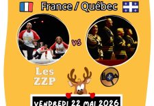 Match d’impro – ZZP (France) vs La Liqa (Québec)