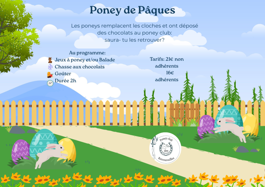 Poney de Pâques 2026