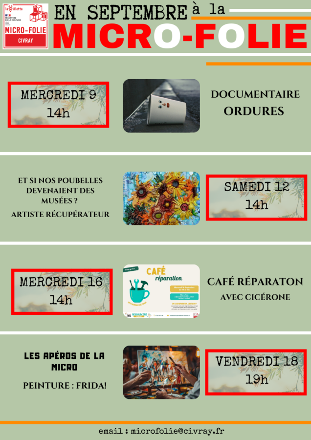 Micro Folie Septembre 2026