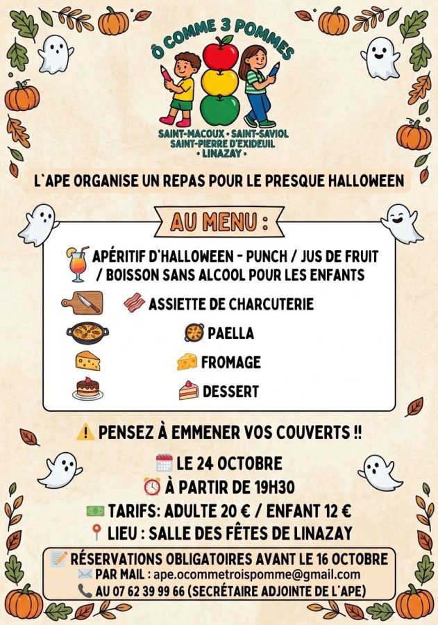 Repas « Presque Halloween »