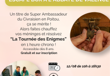 Escape Box à l&rsquo;abbaye de Valence