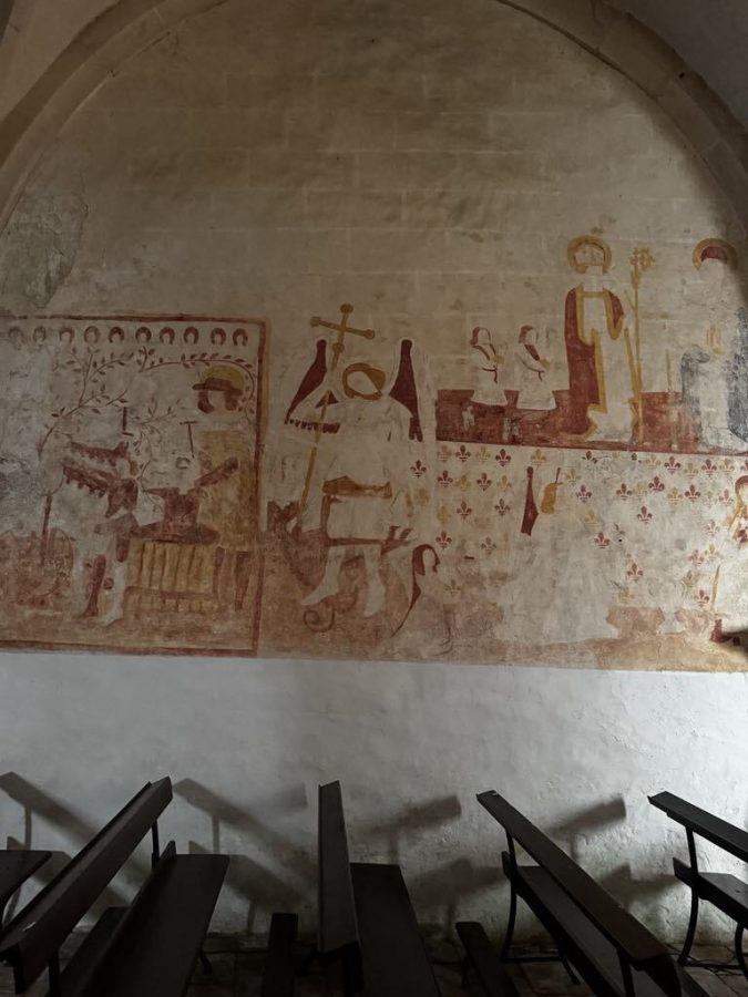 Fresques église de Champniers