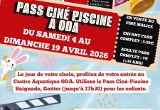 Pass Ciné Piscine à Odä