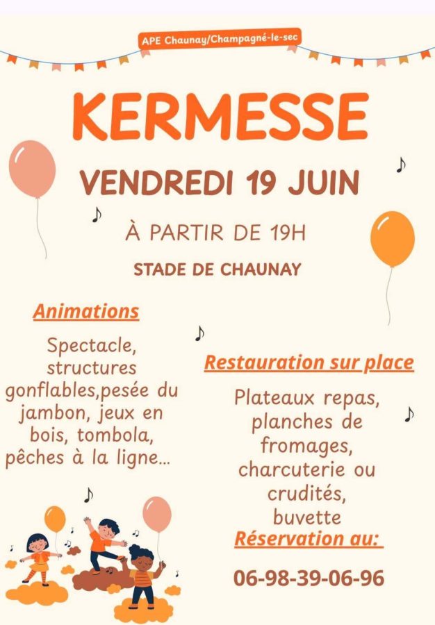 Kermesse chaunay 2026