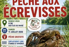 Journée gratuite de pêche aux écrevisses