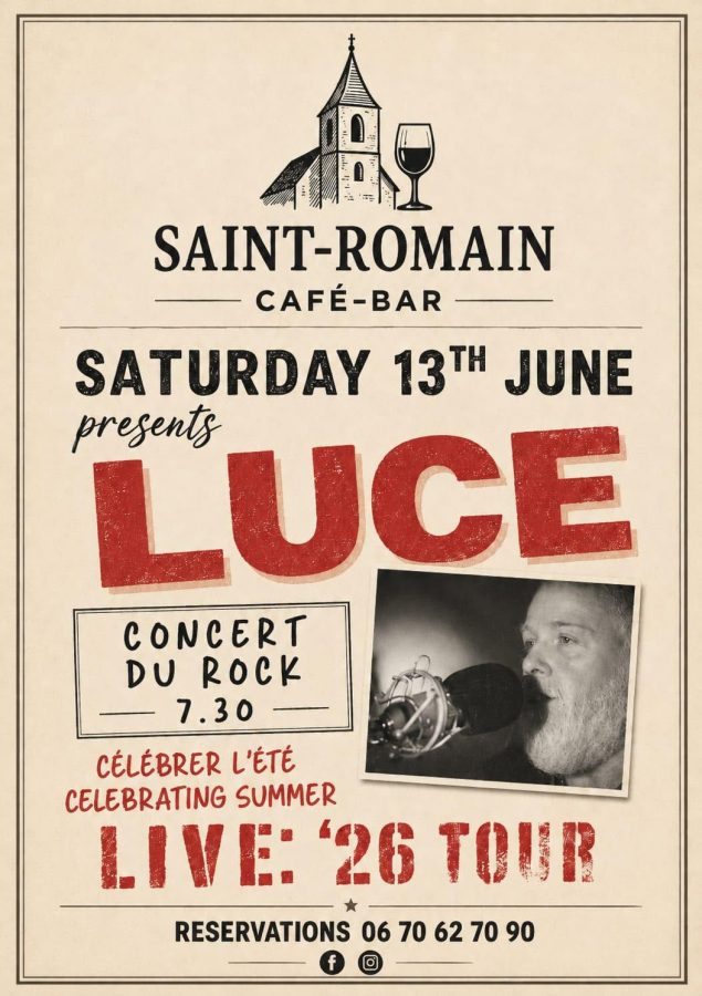 Luce concert 2026