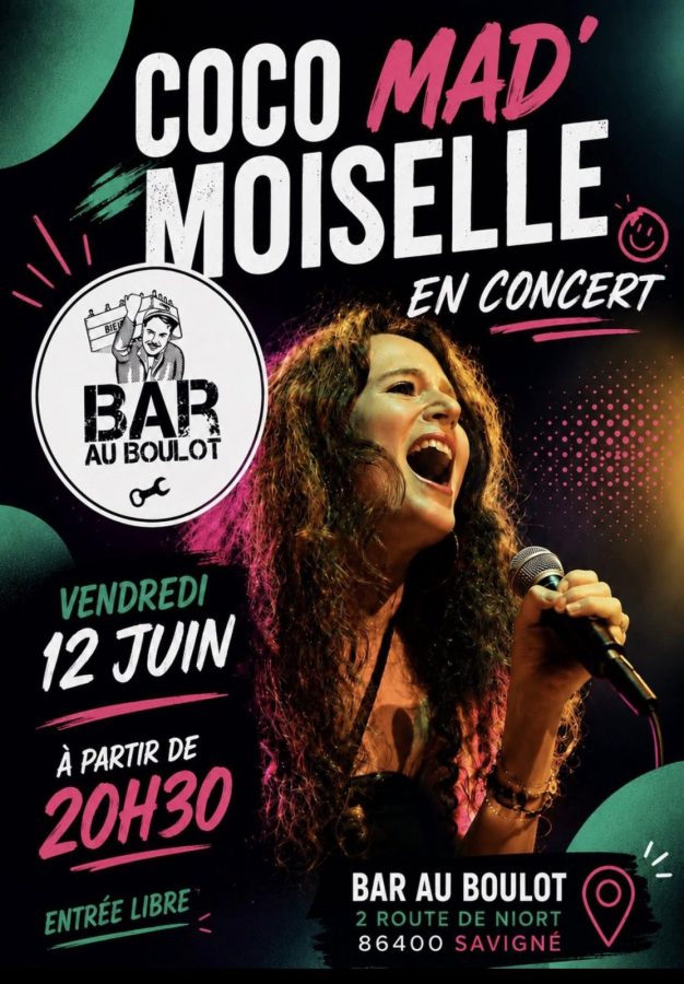 Coco Mad&rsquo;Moiselle en concert 2026