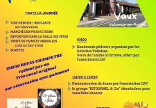 Fête annuelle du 15 août à Vaux