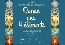 Atelier Danse libre « Danser avec les 4 Éléments
