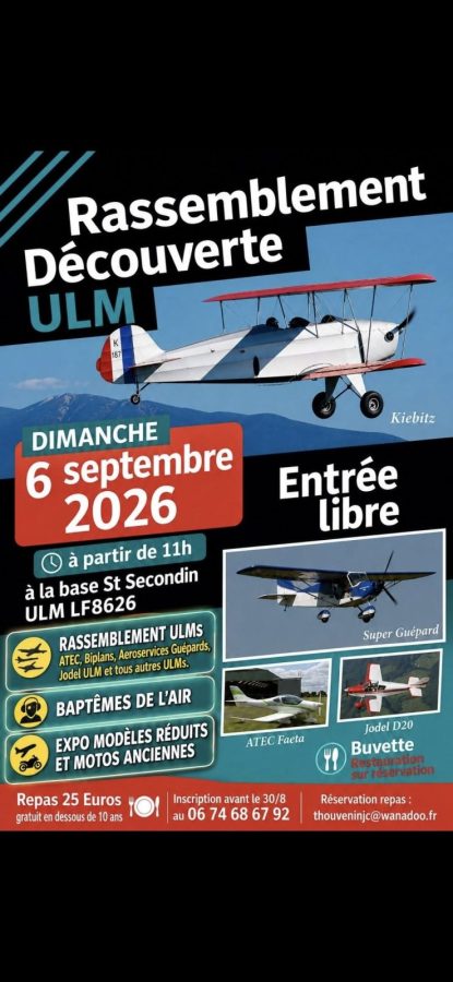 Rassemblement ULM 2026