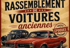 Rassemblement de voitures anciennes