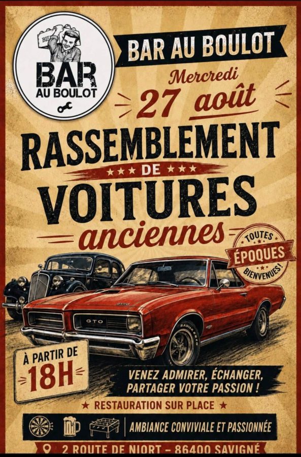 Rassemblement de voitures anciennes