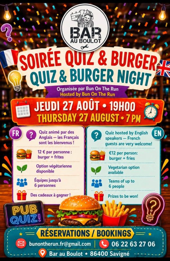 Soirée quiz & burger 2026