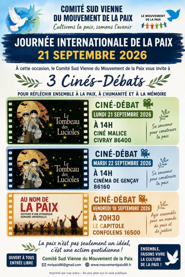 Journée internationale de la paix 2026