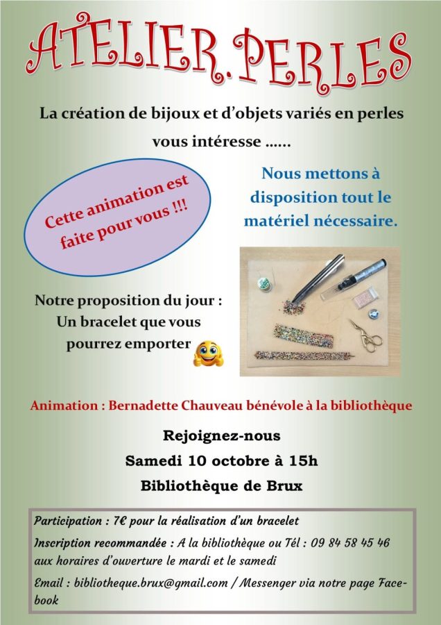Atelier perles