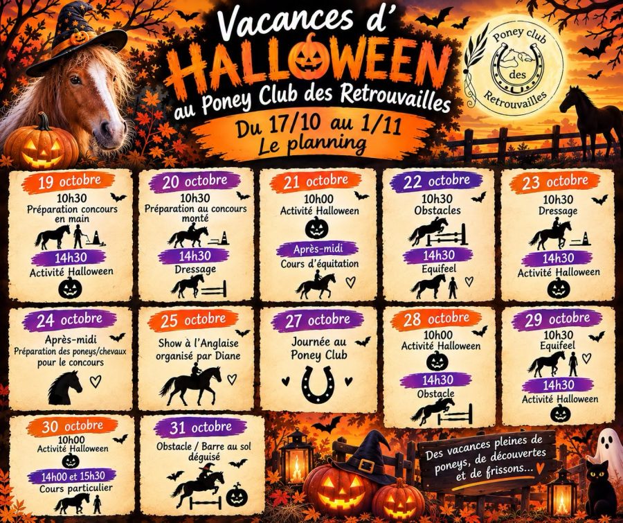Vacances d&rsquo;Halloween 2026