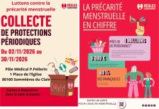 Collecte de protections périodiques