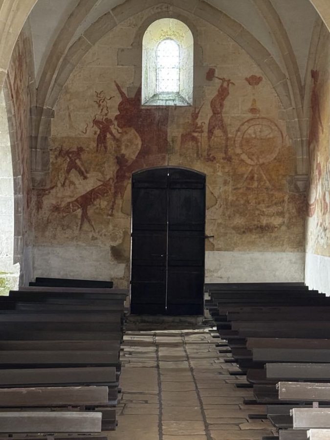 Fresques église de Champniers