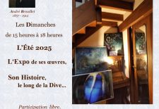 L’ Association André Brouillet vous ouvre la Maison du Peintre pour un « Hommage à deux Artistes »
