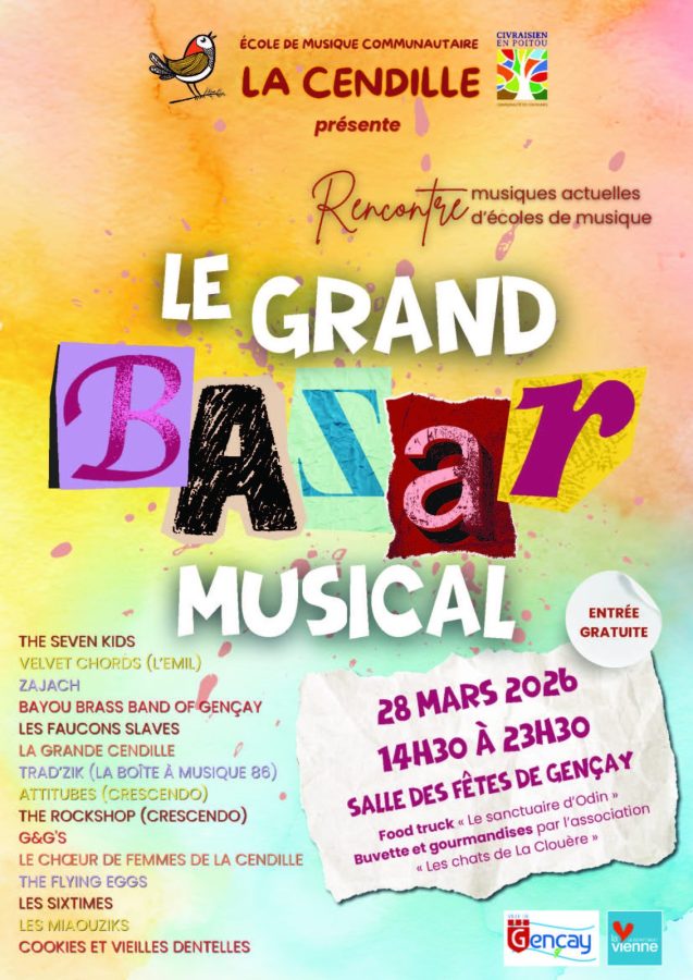 Affiche Grand Bazar