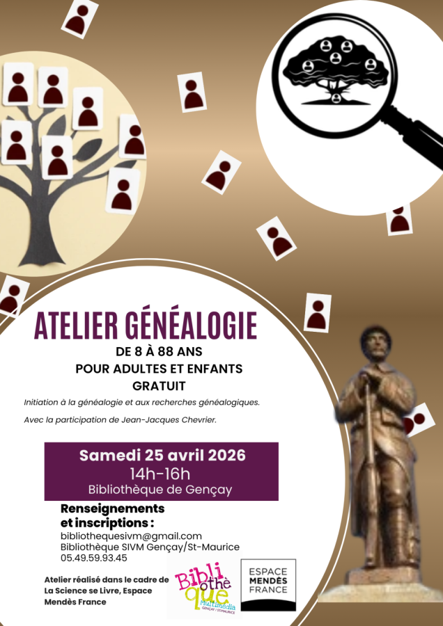 Atelier généalogie 2026
