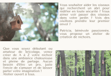 Atelier fabrication nichoirs