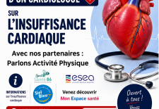Stand d&rsquo;informations et intervention d&rsquo;un cardiologue sur l&rsquo;insuffisance cardiaque