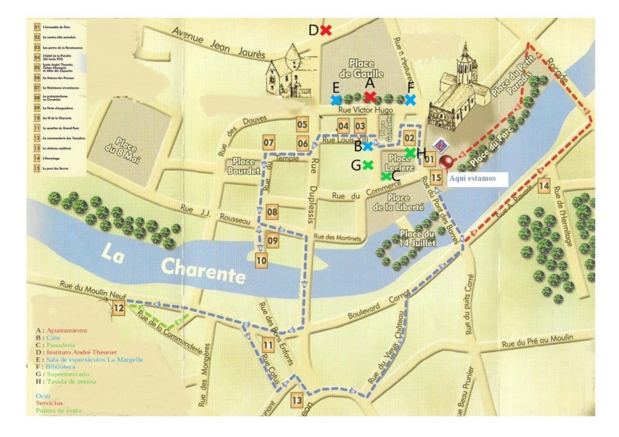 Circuit historique de  Civray – Descubrir Civray