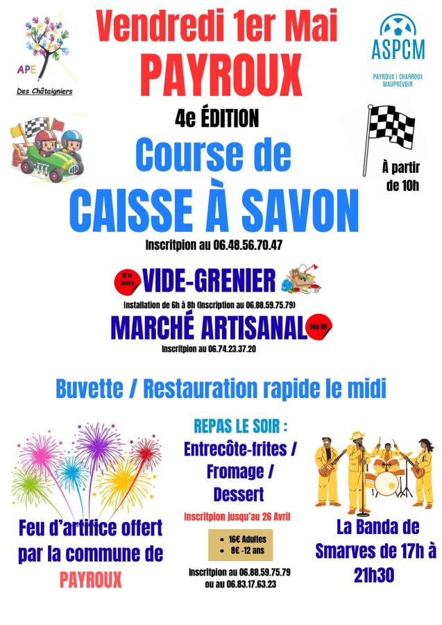 Course de caisse à savon