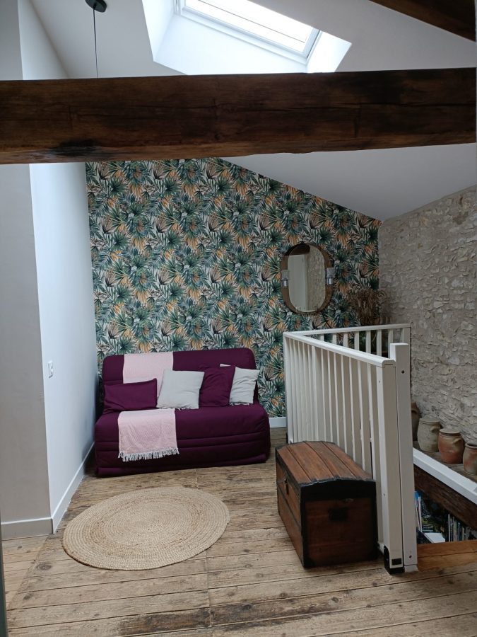 Palier étage avec lit supplémentaire