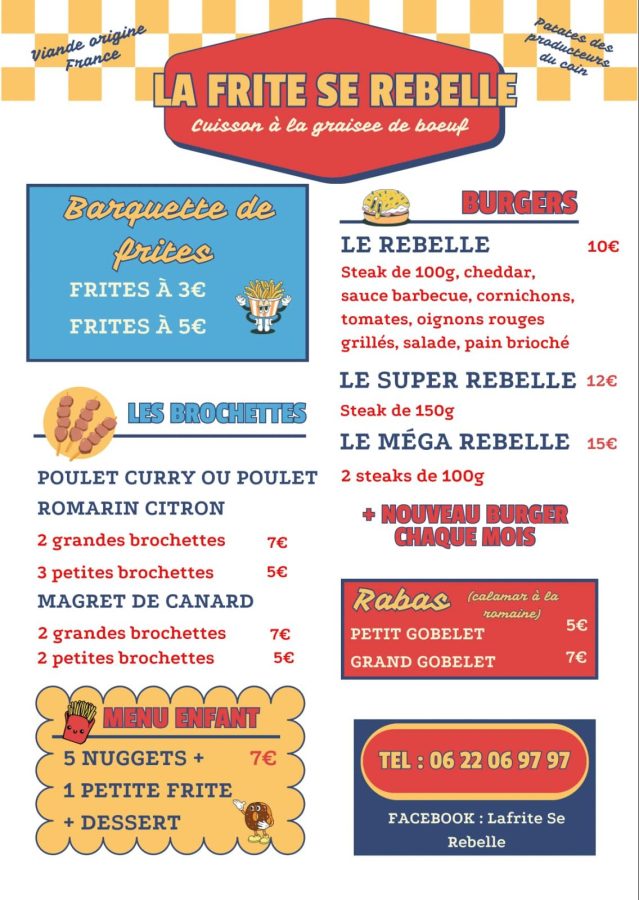 Foodtruck La frite se rebelle