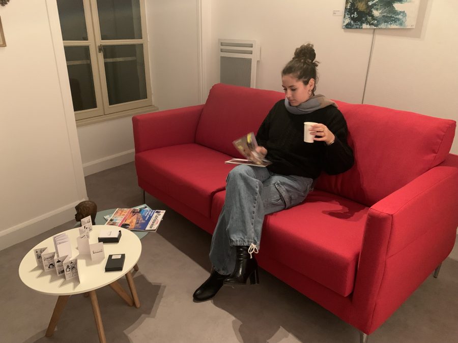 Micro Folie Civray Le coin café – lecture