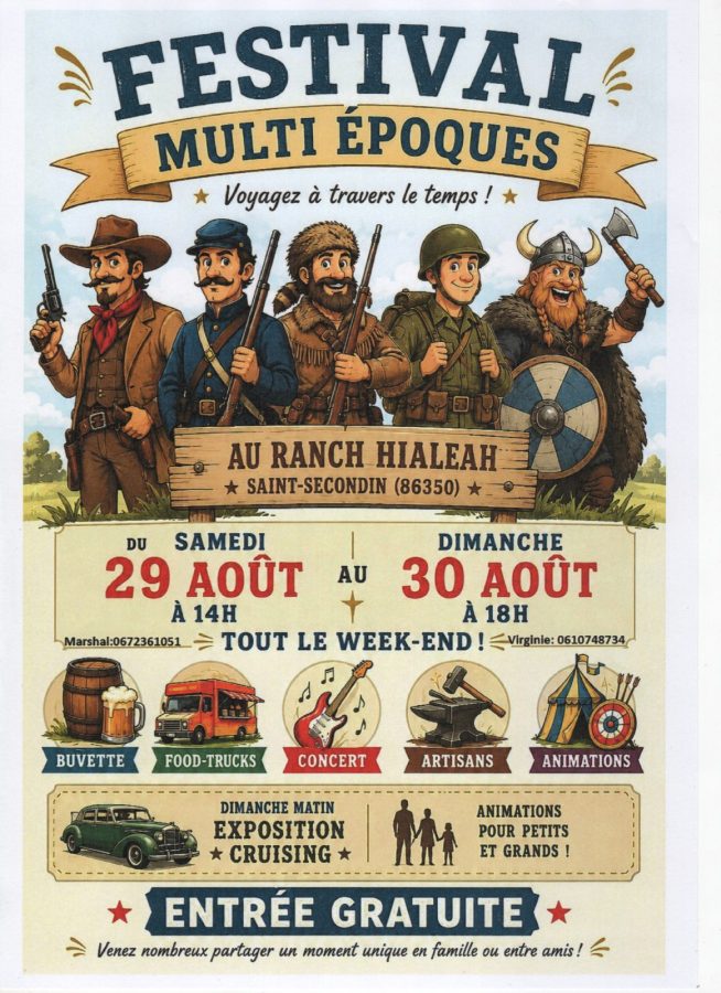 Festival multi époque St Secondin 2026