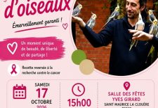 Spectacle vivant d&rsquo;oiseaux