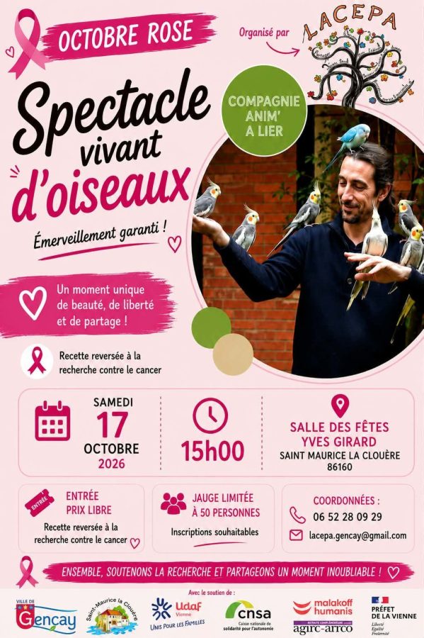 Spectacle vivant d&rsquo;oiseaux