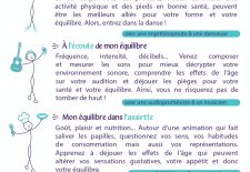 Atelier « Mon équilibre en vue »