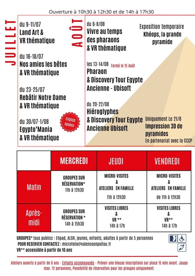 Micro-Folie à l’abbaye programmation été  2025