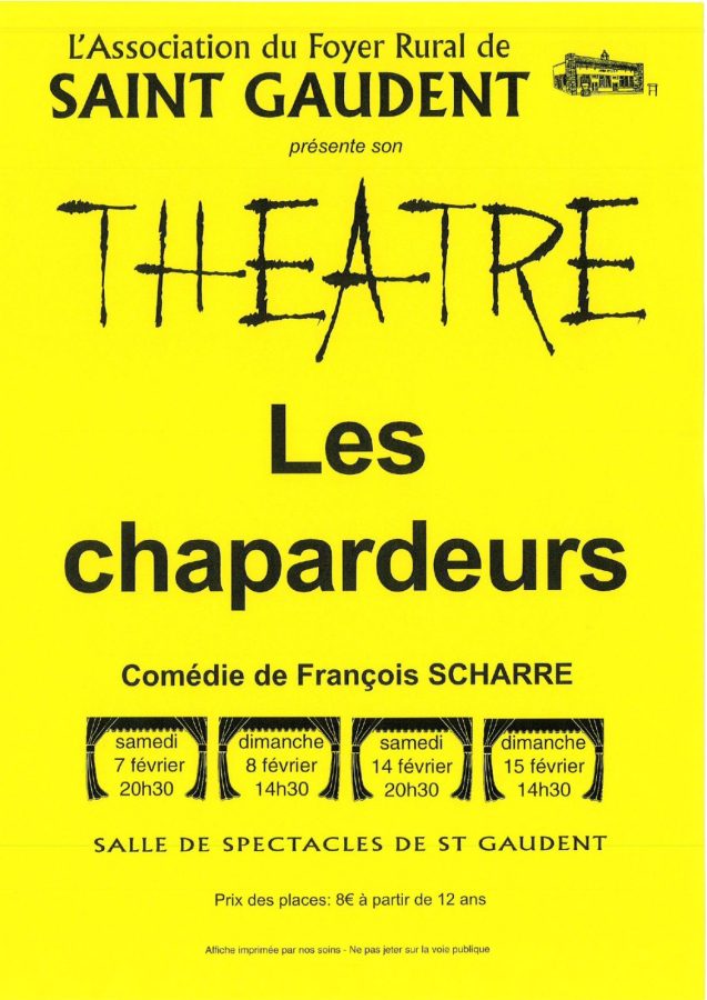 Théâtre les Chapardeurs 2026