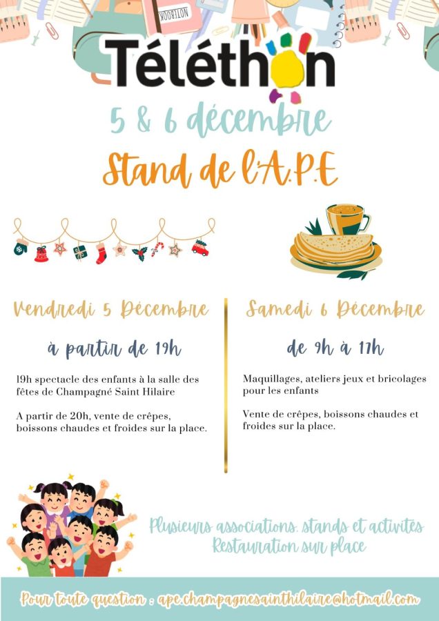 Téléthon 5 & 6 décembre