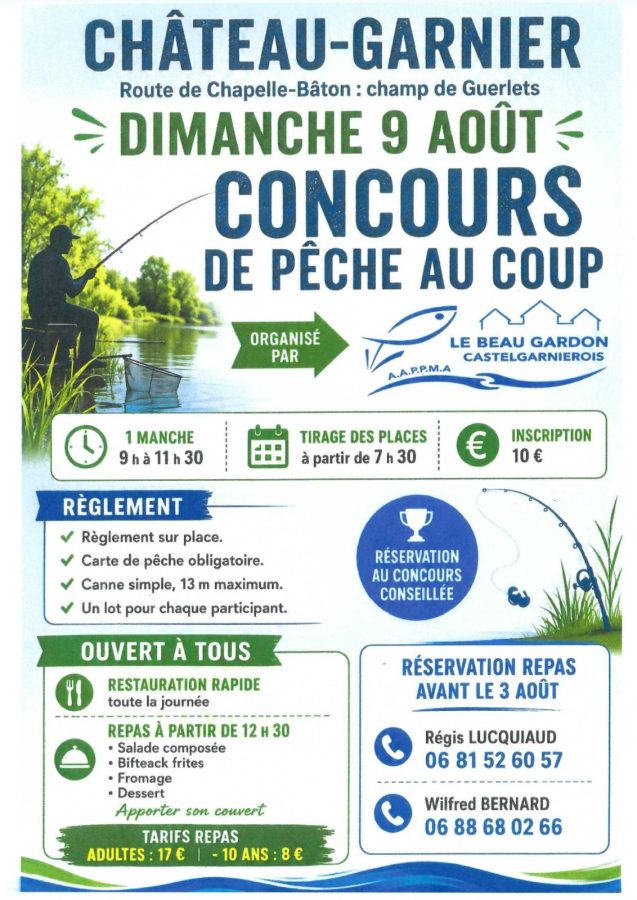 Concours de pêche 2026