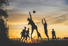 Tournoi de volley sur herbe (3X3)