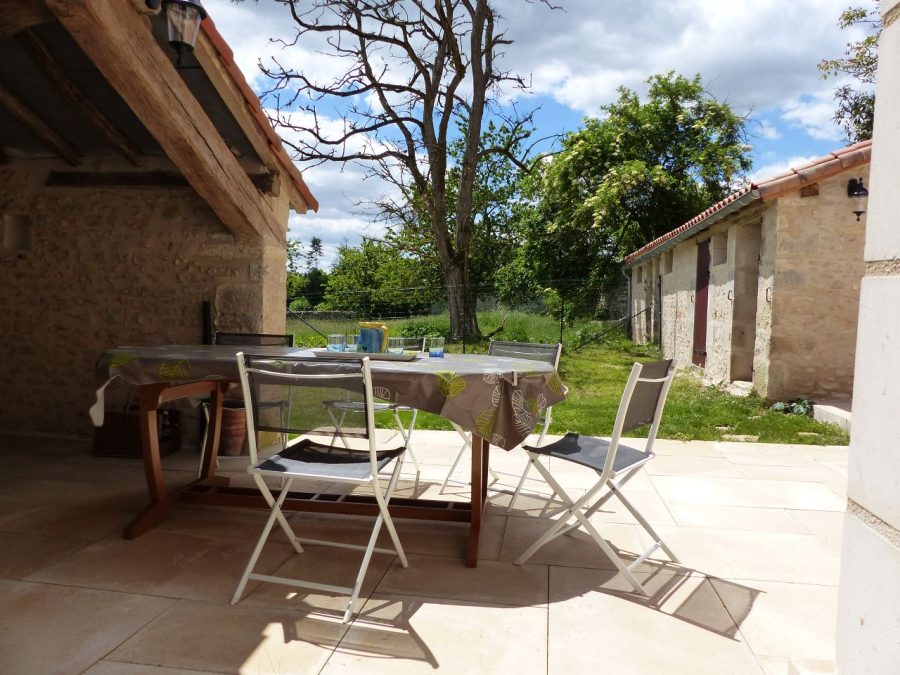 Terrasse et appentis