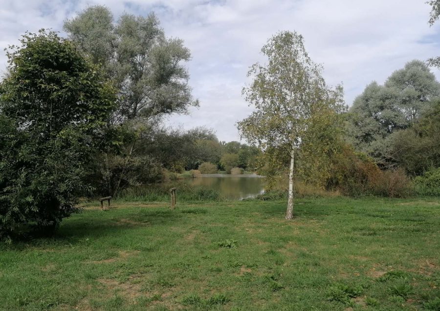 Stationnement camping car au Plan d&rsquo;eau de Verneuil à Gençay