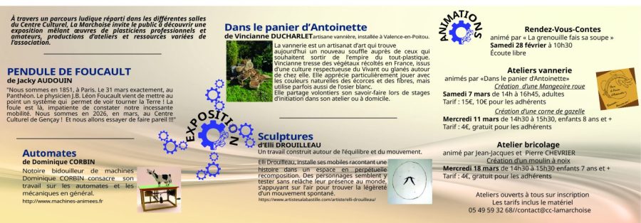 Atelier vannerie 2026